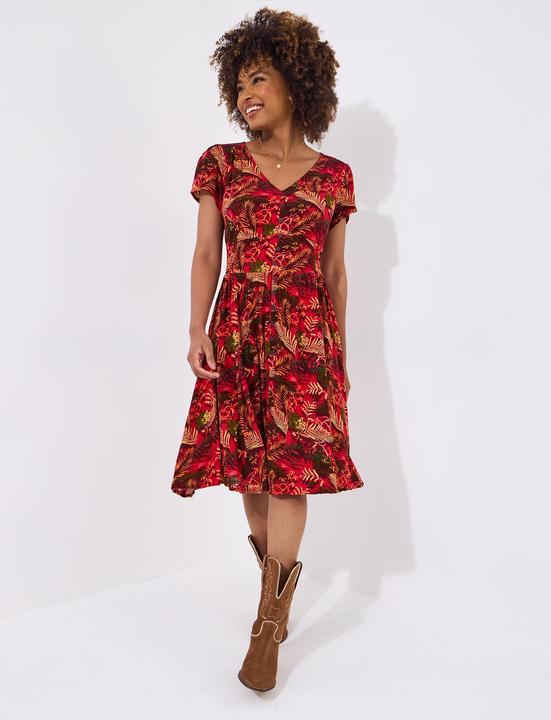 Immagine prodotto Joe Browns Tropical Shirred Waist Dress (40)