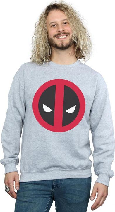 Actual product image Mens Deadpool Large Clean Logo Sweatshirt (3XL)