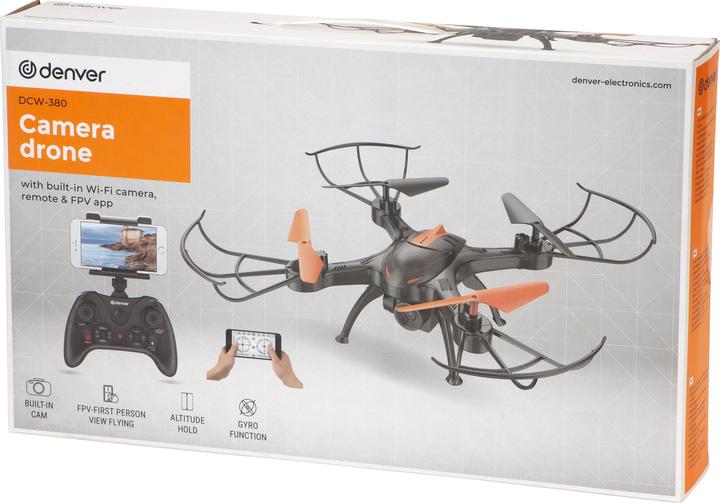 Actual product image Denver Drone DCW-380 (Children's drone) (8 min, 640 g, 480 Mpx)