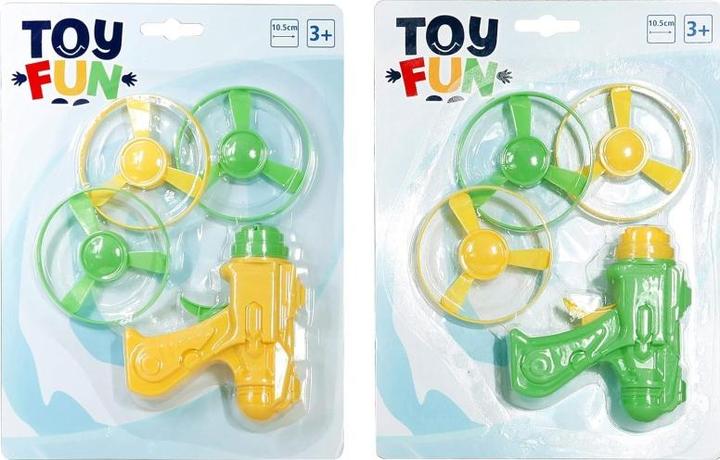 Actual product image Toy Fun Flying gyro pistol