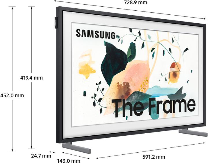 Produktbild Samsung The Frame QE32LS03T (32", QLED, Full HD, 2021)