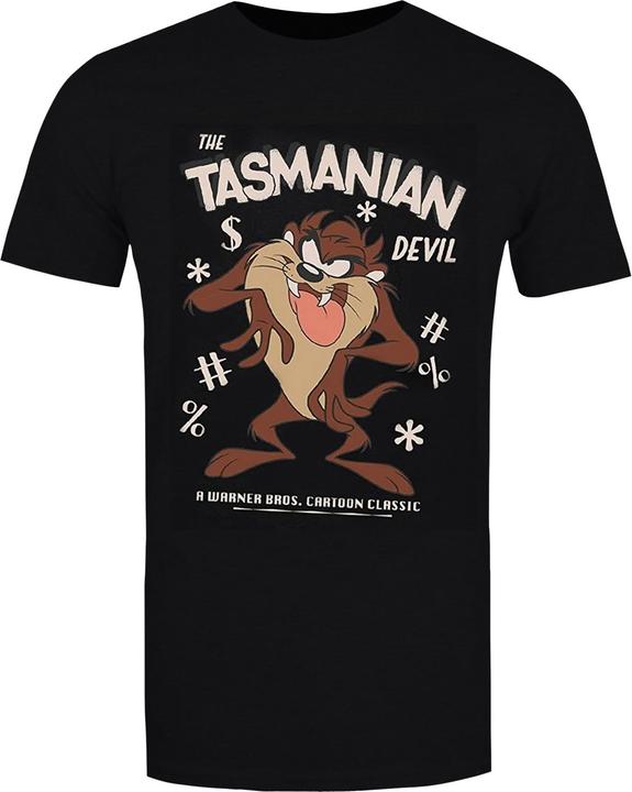 Actual product image Looney Tunes Boys Tasmanian Devil Vintage Cotton T-Shirt (152, 158)