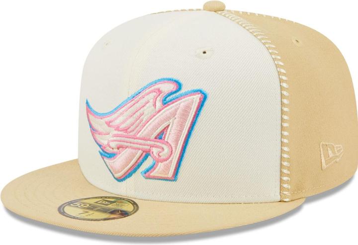 Actual product image New Era 59Fifty Fitted Cap - SEAM STITCH Los Angeles Angels (7 5/8)