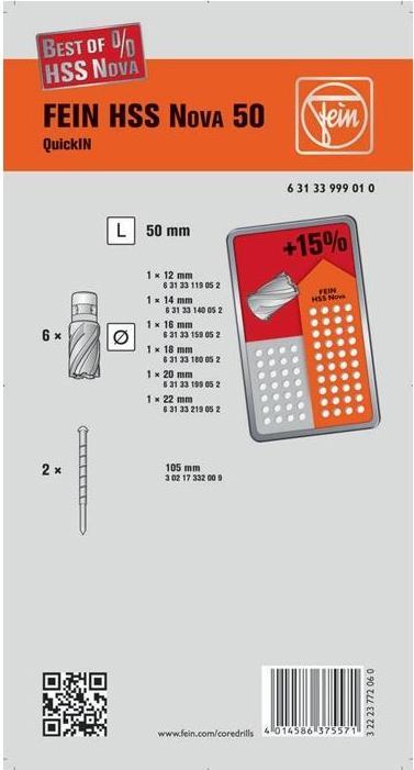 Produktbild Fein Kernbohrer-Set 63133999010 1 S (22 Millimeter)