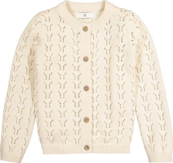 Actual product image La Redoute Collections Strickjacke mit Knopfverschluss und Ajourmuster (86)