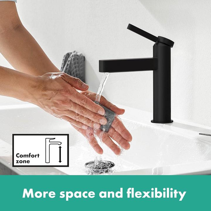 Immagine prodotto hansgrohe HG EH-WT-MI FINORIS 110 CoolStart m PO AG 1 1/4inch nero opaco