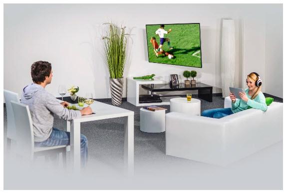 Image du produit Hama Support mural pour téléviseur (Mur, 48", 25 kg)