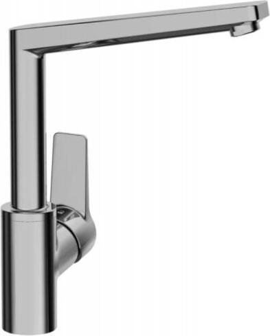 Hansa Hansatwist robinet de cuisine, commande latérale, basse pression, pivotant, saillie : 193 mm