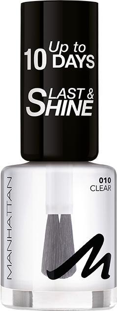 Manhattan Cosmetics Last & Shine Nail Polish No 10 (010, Colour paint)