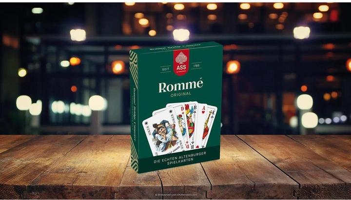 Image du produit Cartamundi Romme/Canasta/Bridge 2x55 cartes en boîte à couvercle coiffant (Allemand)
