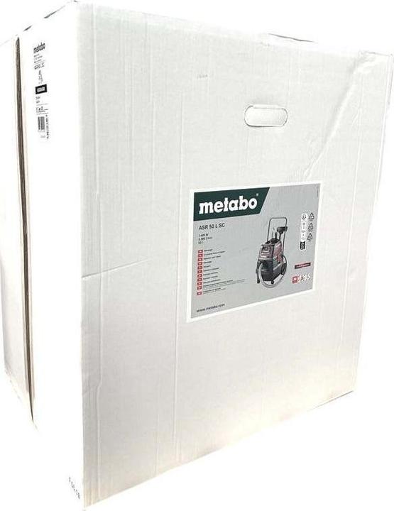 Image du produit Metabo Aspirateur tout usage 50L ASR 50 L SC (Aspirateur eau et poussière)