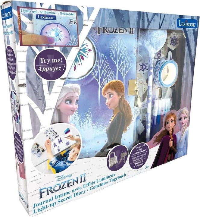Image du produit Lexibook Disney Frozen - Journal secret électronique (SD30FZ)