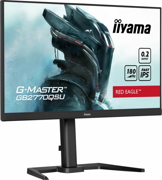 Produktbild iiyama 27IN G-MASTER RED EAGLE FAST IPS 2560X1440 180HZ AND 0.2MS MP (2560 x 1440 Pixel, 27")