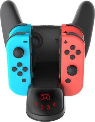 Dobe Ladestation für zwei Joy-Cons und einen Pro Controller (Switch)