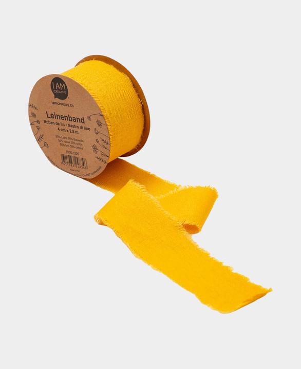 Actual product image I Am Creative Linen ribbon, versatile gift ribbon (Gift ribbon, 1 x)