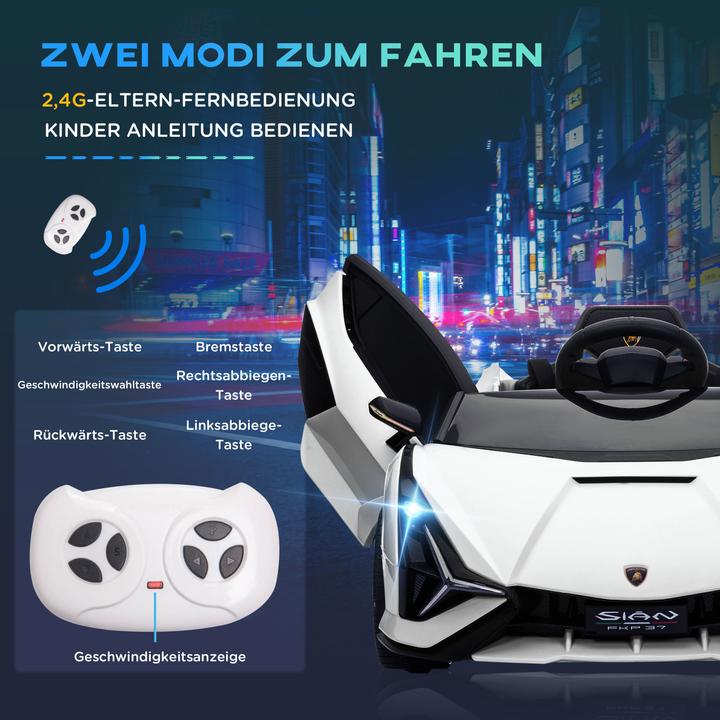 Immagine prodotto Homcom Auto elettrica per bambini con telecomando (12 V)