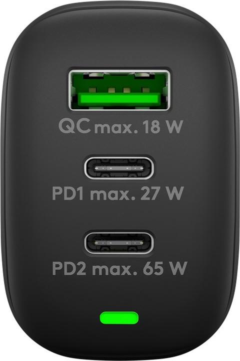 Actual product image Goobay Multiport quick charger (65 W)