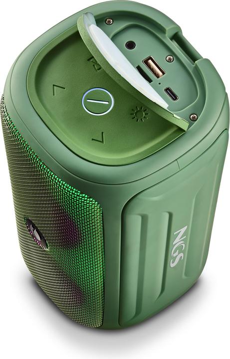 Immagine prodotto NGS Roller beast verde (7 h, Porta USB)