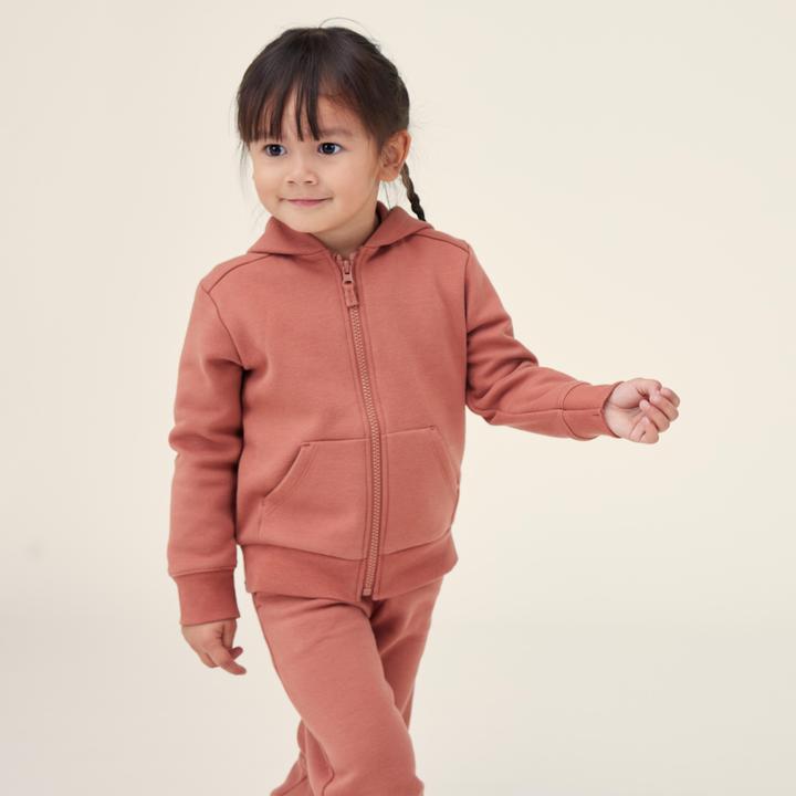 Image du produit Domyos Veste à capuche bébé/petit enfant - terracotta (86, 85 C)