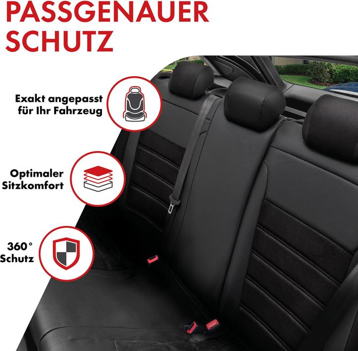 Produktbild Walser Sitzbezug für VW Tiguan (5N) 09/2007-07/2018, 1 Rücksitzbankbezug