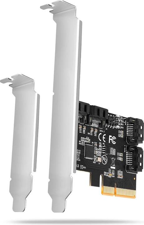 Axagon PCES-SA4X4 PCIe Controller 4x internal SATA 6G port + LP