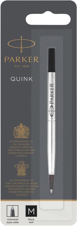 Produktbild Parker Pen Ersatzmine für Kugelschreiber (Gelmine, Schwarz, 0.70 mm)