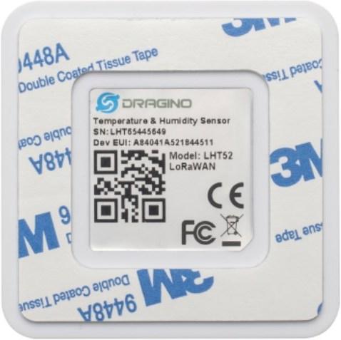Produktbild Dragino LHT52 Indoor LoRaWAN Temperatur- und Feuchtigkeitssensor 868MHz