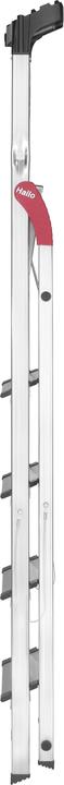 Actual product image Hailo L80 ComfortLine, aluminium safety stepladder, 5 steps (Stepladder, 150 cm)