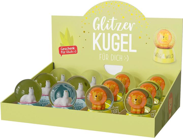 Produktbild La Vida DP Glitzerkugel Kinder 12St (12 -teilig)