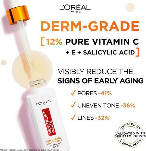 Immagine prodotto L'Oréal Paris Revitalift Pure 12% Vitamina C (30 ml)