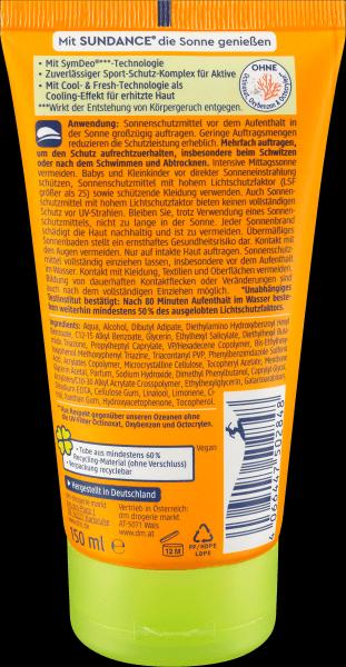 Produktbild dm Sundance SUNDANCE Sport Creme Gel LF50 (Sonnengel, SPF 50)