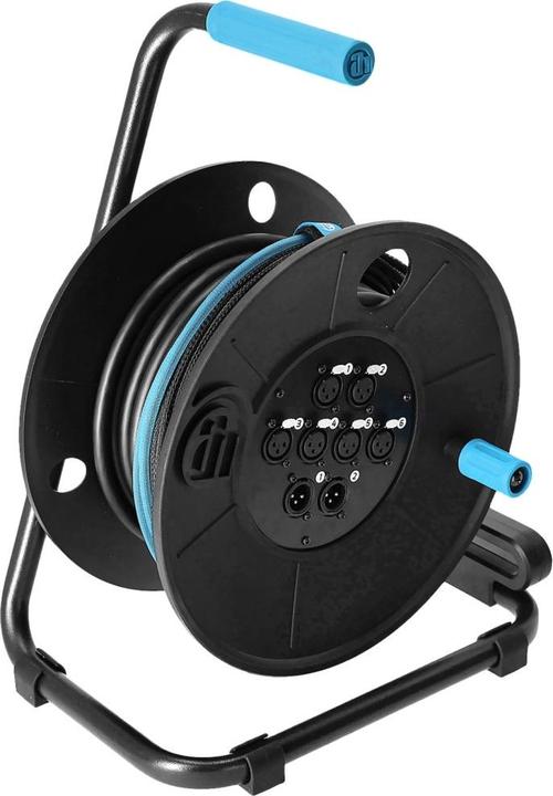 Produktbild Adam Hall 4 STAR CD 30 MULTICORE 62 - Multicore Kabeltrommel 8-Kanal (6 send & 2 return) | 30m (30 m)