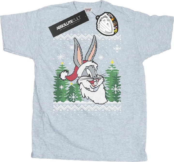 Image du produit Looney Tunes - T-shirt BUGS BUNNY CHRISTMAS FAIR ISLE - Homme (3XL)