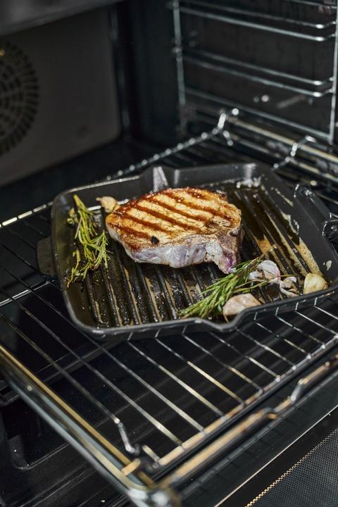 Produktbild Staub Grillpfanne (24 cm, Grillpfanne, Gusseisen)