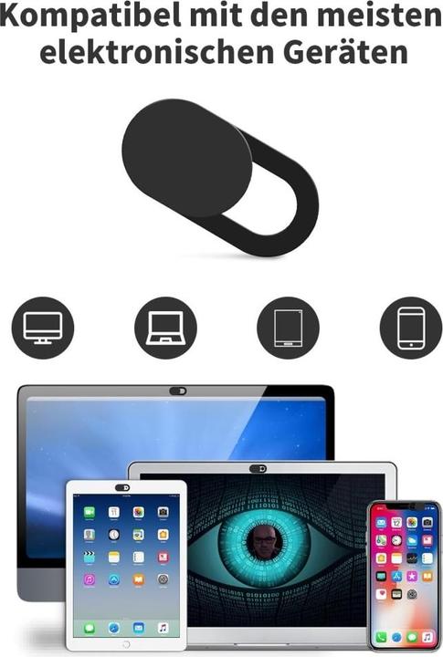 Productafbeelding PowerGuard Set van 3 Privacy Webcam Cover 0.6mm