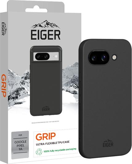 Produktbild Eiger flexibles TPU-Case Grip Case GRS black (Google Pixel 9a)