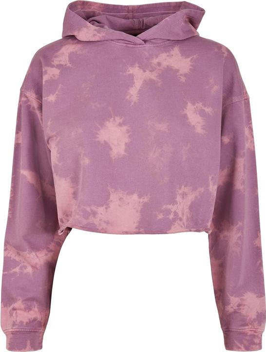 Urban Classics Ladies Oversized Short Bleached Hoody