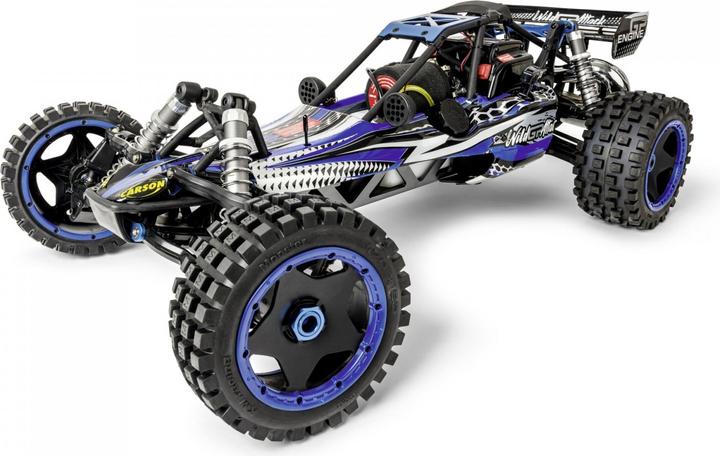 Actual product image Carson 1:5 Wild GP Attack 2.4G 100% RTR blue (RTR Ready-to-Run)