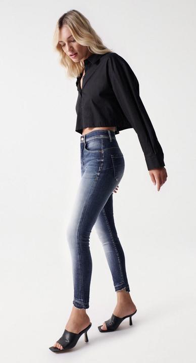 Image du produit Salsa Jeans Cropped Secret Glamour Pushin Dark Wash (27)
