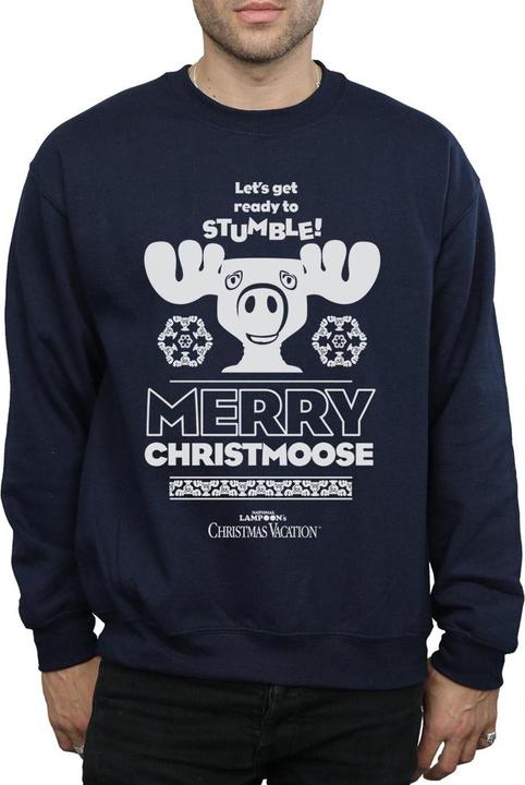 Immagine prodotto National Lampoon´s Vacation National Lampoon's Christmas Vacation Merry Christmoose Felpa Uomo (L)