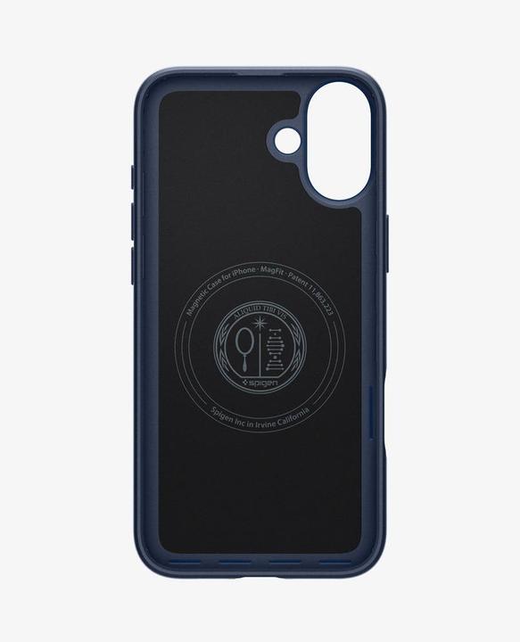 Productafbeelding Spigen Thin Fit (MagFit) iPhone 16 Plus hoesje marineblauw (Apple iPhone 16 Plus)