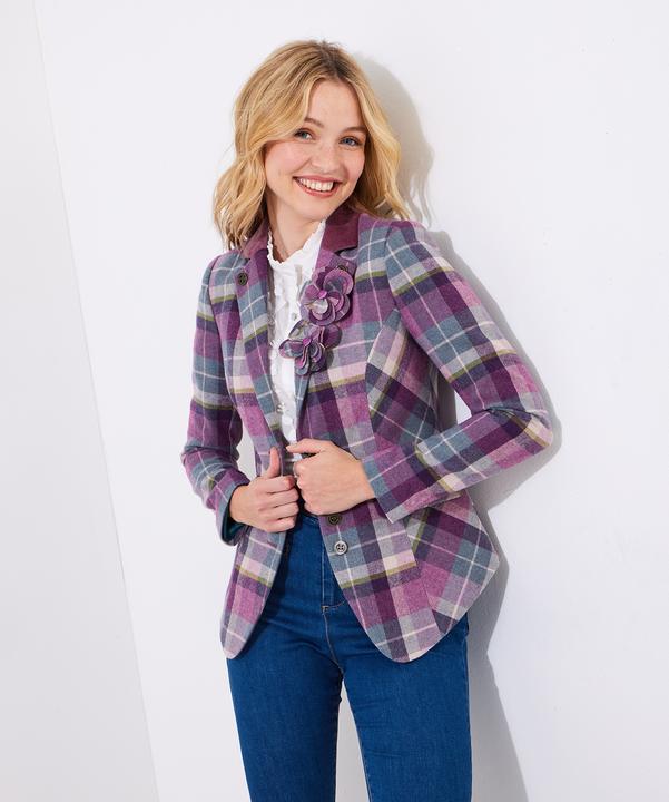 Image du produit Joe Browns Check Jacket with Corsage (36)