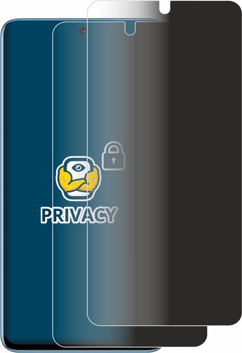 Productafbeelding BROTECT Anti-spionnetje privacyfolie Beschermfolie tegen blauw licht (2 Stuk, Honor Magic 4 Lite)
