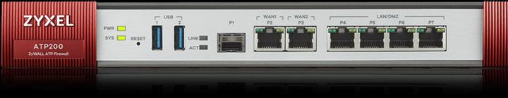 Produktbild Zyxel ATP200, ATP-Firewall mit Sandbox inkl. Gold-Lizenz für 1 Jahr