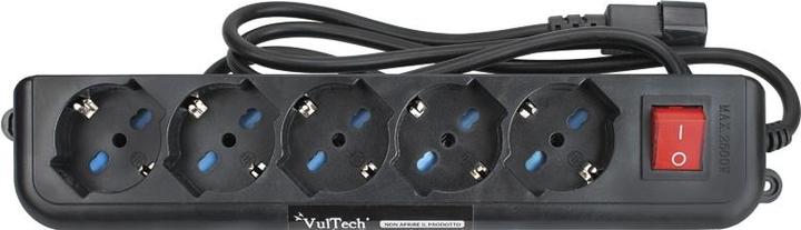 Actual product image Vultech MU-UPS01 (5 x, CEE 7/3, 1.50 m)