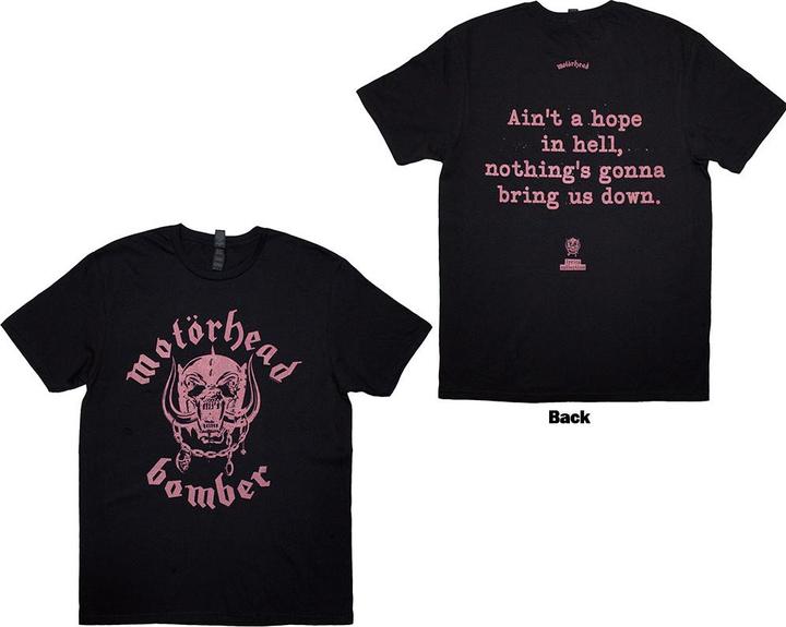 Motorhead Bomber Lyric Back Print