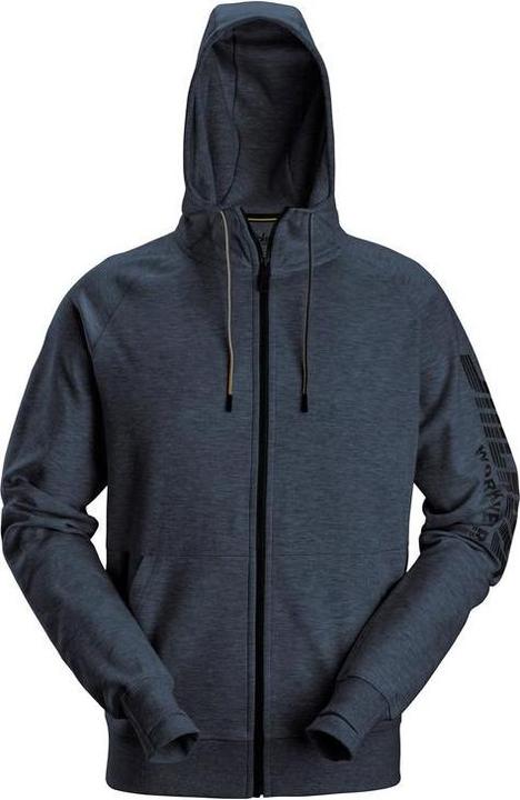 Produktbild Snickers Workwear 28954500006 Logo Full-Zip Hoodie Dunkelblau L (L)