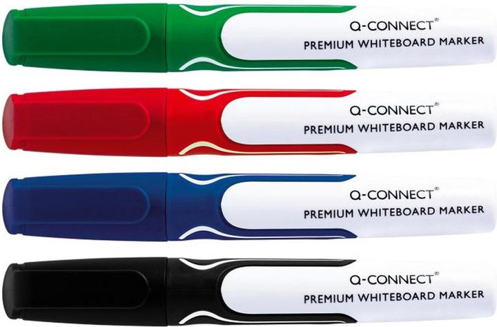 Immagine prodotto Q-Connect Marcatore per lavagne bianche Premium (Ordinati, 3 mm, 4 x)