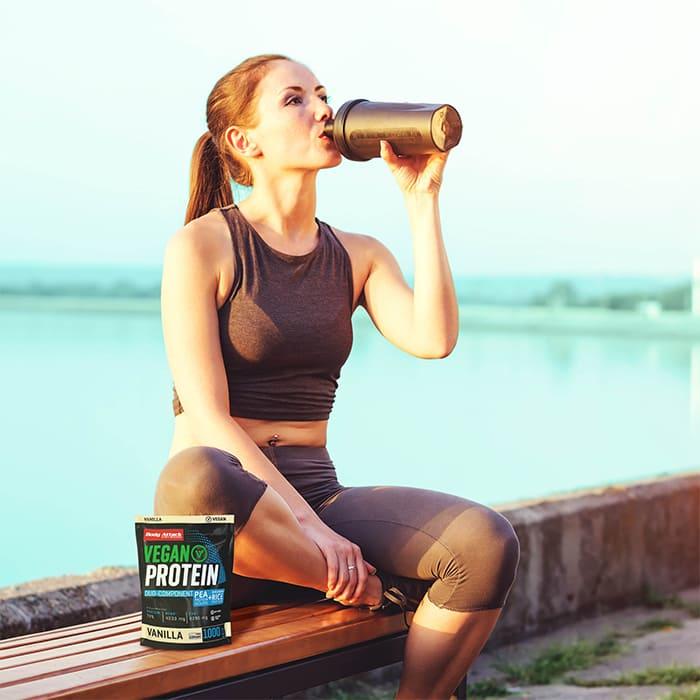Actual product image Body Attack Vegan Protein (Chocolate, 1 pcs., 1000 g)