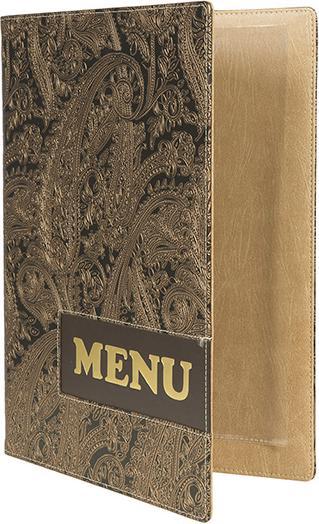 Image du produit Securit Chemise pour menus DESIGN PAISLEY, DIN A4 (A4, 1 x)